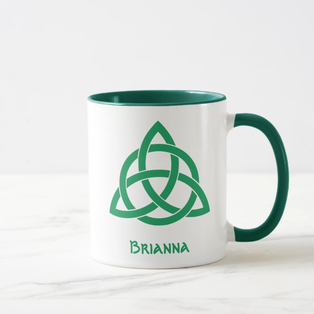 Taza Herencia celta-irlandesa orgullosa- El nudo de la  (Derecha)