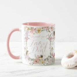Taza Herencias fantásticas pradera de flores silvestres