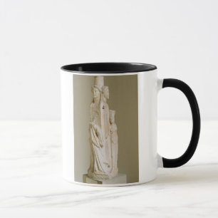 Taza Herm triforme de Hecate, escultura de mármol, el