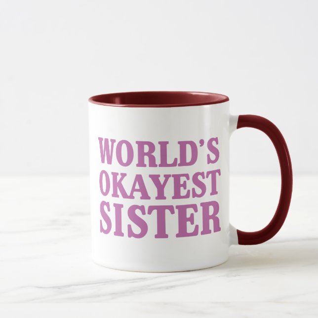 Taza Hermana de Okayest del mundo (Derecha)