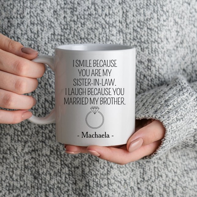 Taza Hermana En Derecho Boda Bridal Shower Partido De C (Subido por el creador)