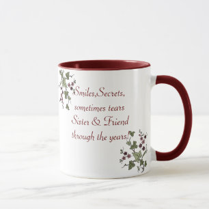 Taza Hermana y amigo