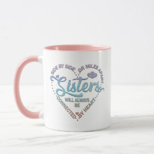 Taza Hermanas Al Lado O A Kilómetros De Distancia