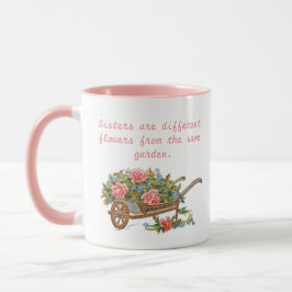 Taza Hermanas, flores diferentes del mismo jardín
