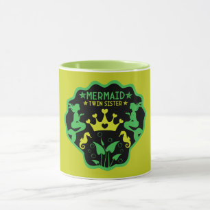 Taza Hermanas gemelas de Sirena