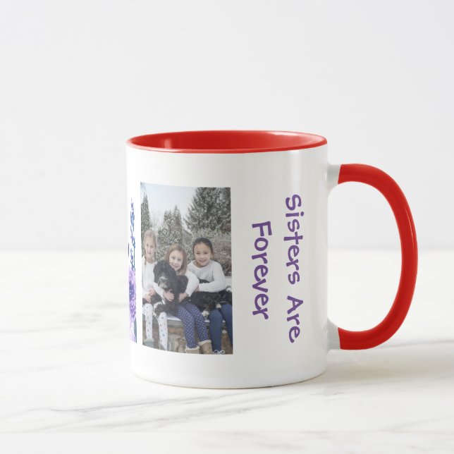 Taza Hermanas Lindas Son Flores de Amor de Hermana para (Derecha)