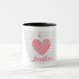 Taza hermano de amor