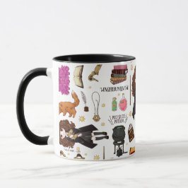 Taza Hermione Granger Acuarela Mágica
