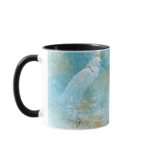 Hermosa ave de Egret Shore