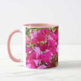 Taza Hermosa Bougainvillea Rosa Imprimir café Mug