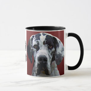 Taza hermosa de great dane Harly