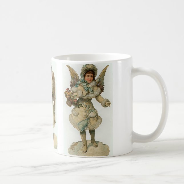 Taza hermosa del ángel del Victorian (Derecha)