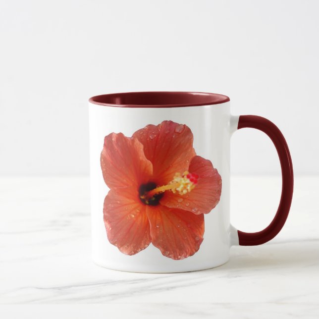Taza hermosa del ~ de Hibiscis (Derecha)