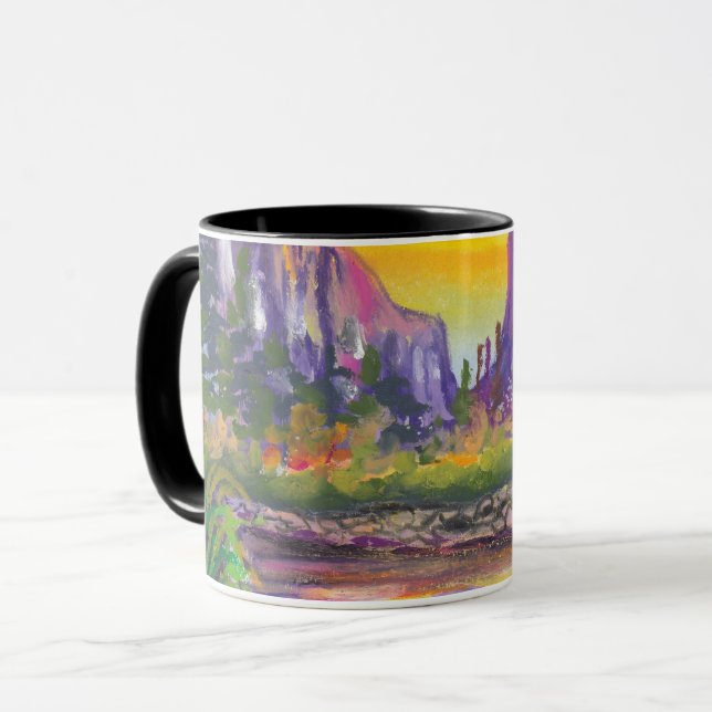 Taza Hermosa foto de un Personalizado natural (Anverso izquierdo)