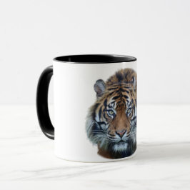 Taza Hermosa foto del rostro del tigre de Bengala