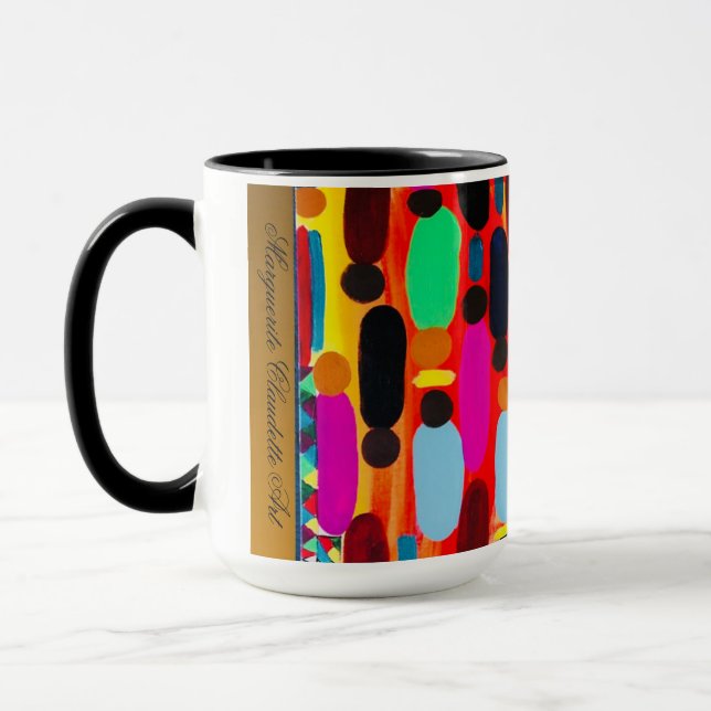 Taza Hermosa gente combo mug, 15 oz (Izquierda)