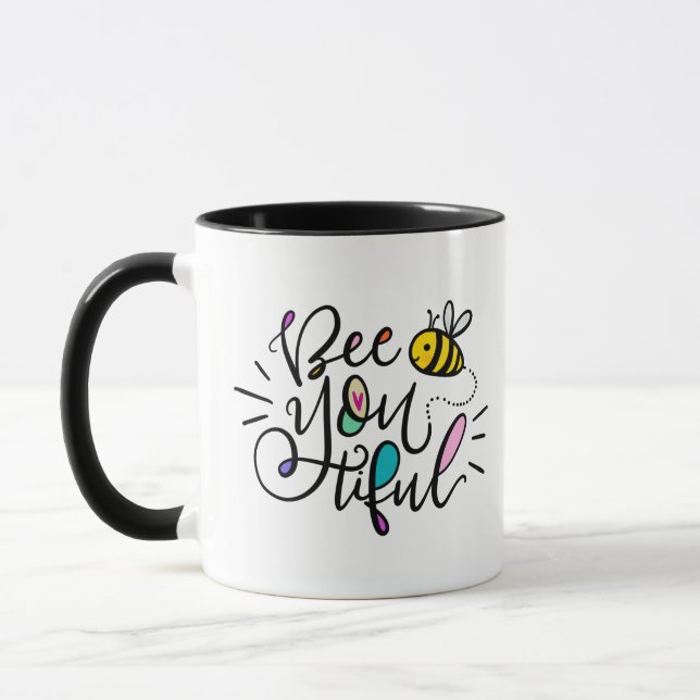 Taza Hermosa letra a mano (Izquierda)