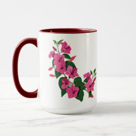 Taza Hermosa magia floral personalizada