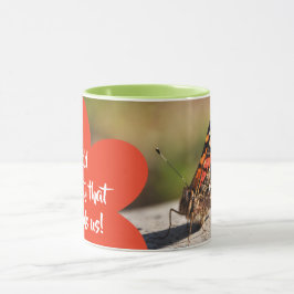 Taza Hermosa Mariposa