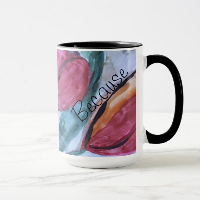 Taza Hermosa Mug Porque (Derecha)