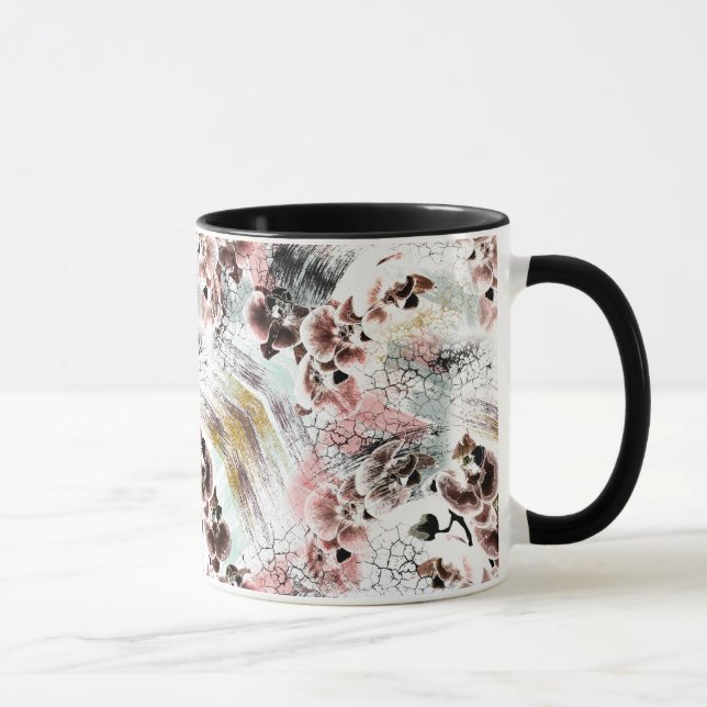 Taza Hermosa orquídea con estilo (Derecha)