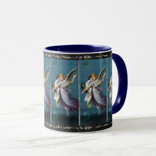 Taza Hermosa pintura de Angel Guardian