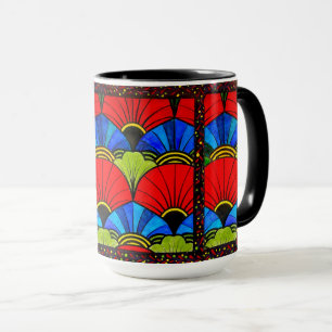 Taza Hermosa ráfaga de colores