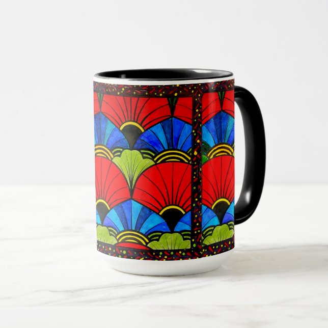 Taza Hermosa ráfaga de colores (Anverso derecho)