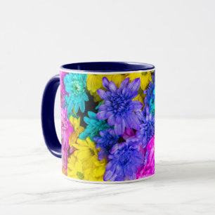 Taza Hermosas flores de colores