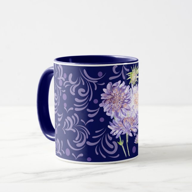 Taza Hermosas flores puras de verano (Anverso izquierdo)