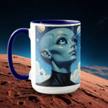 Hermoso Alien Extraterrestre Personalizado