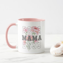 Taza Hermoso Boss mama l rosa moderno