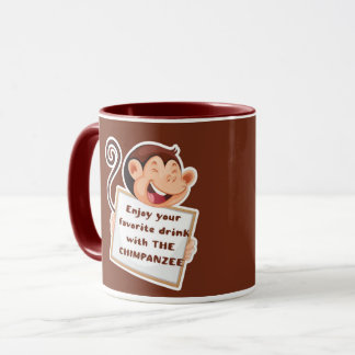 Taza Hermoso Chimpanzee