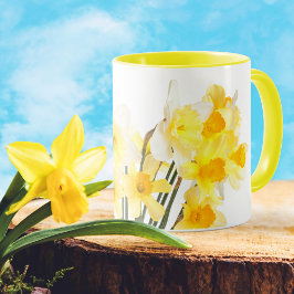 Taza Hermoso Daffodils Mug