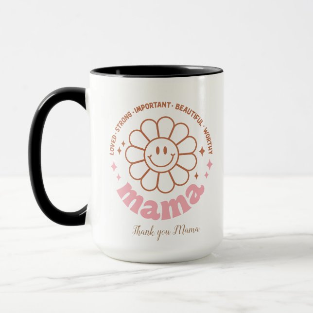 Taza Hermoso día de la madre regalo Sunflower Love Mug (Izquierda)