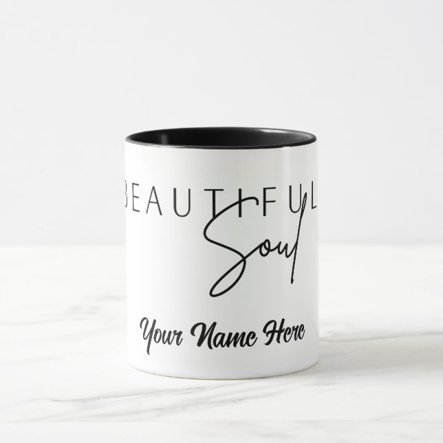 Taza Hermoso Personalizado Soul Personaliza a Tumbler M (Centro)