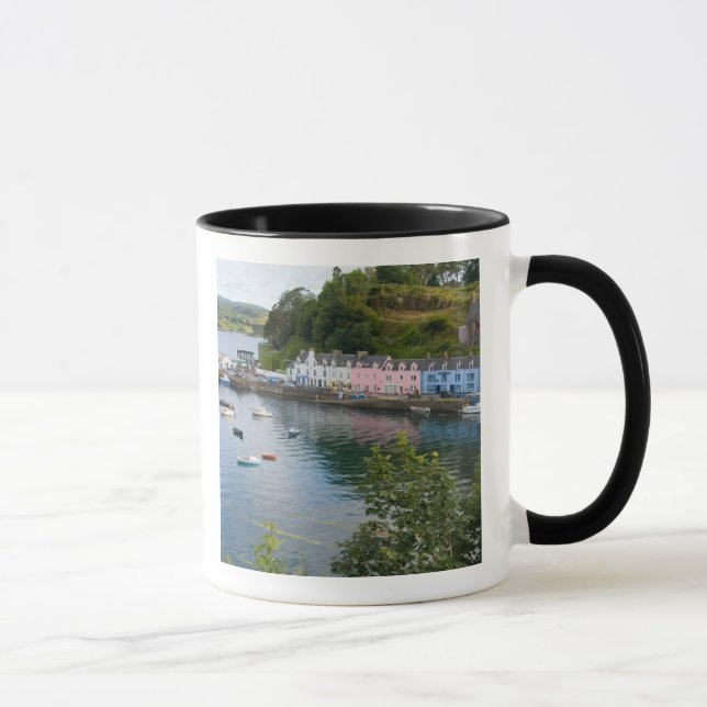 Taza Hermoso puerto y veleros con reflejos en 2 (Derecha)