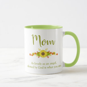 Taza Hermoso Sunflower del Día de la Madre