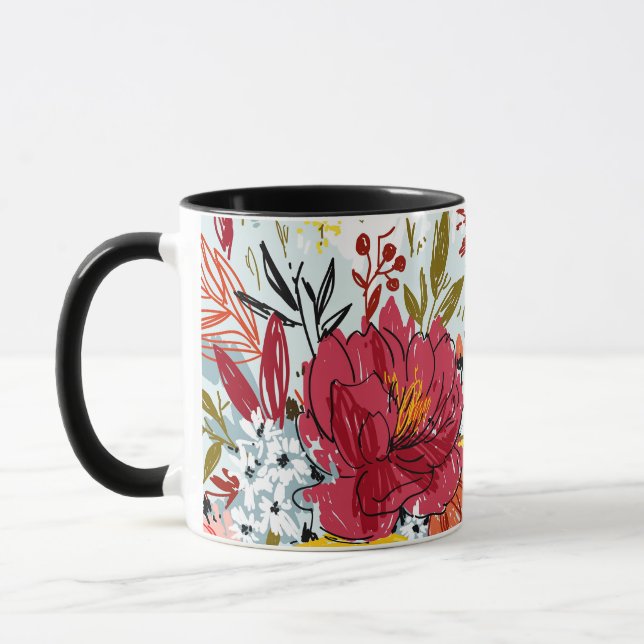 Taza Hermosos Rosas (Izquierda)