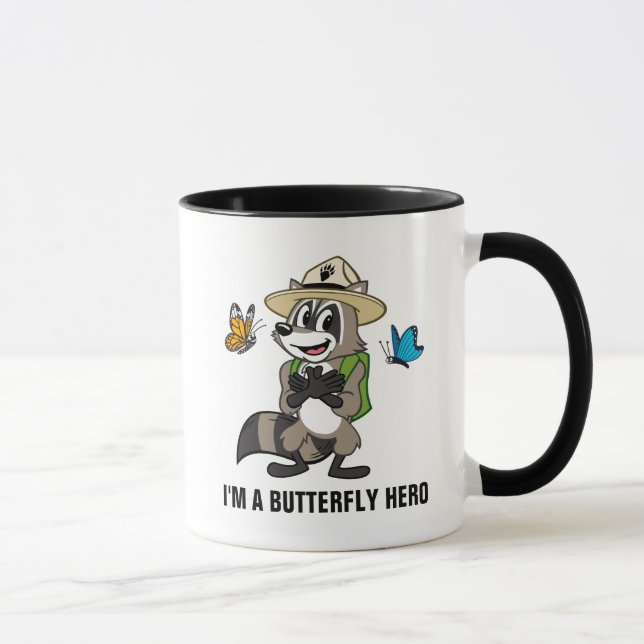 Taza Héroe de la mariposa de Rick el | del (Derecha)
