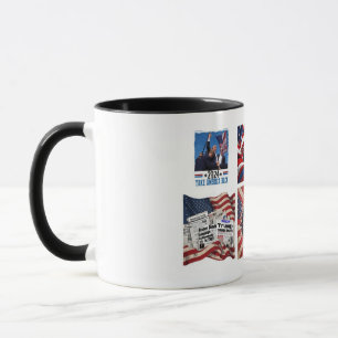 Taza Héroe de votantes patrióticos, acontecimiento hist