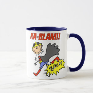Taza Héroe del chica de Blam de ka