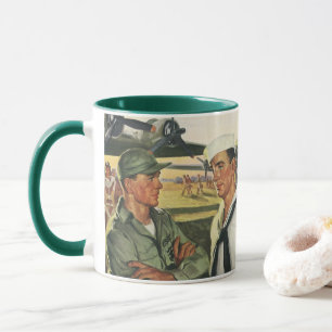 Taza Héroes Patrióticos Antiguos, Hombres Militares de 
