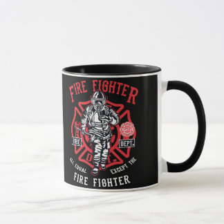 Taza Heroico Bombero Mug: Honrando a nuestros héroes