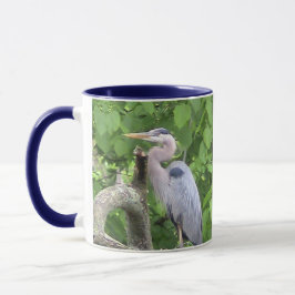 Taza Herones azules grandes