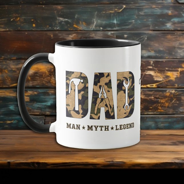 Taza Herramienta de camuflaje Día del Padre (Subido por el creador)
