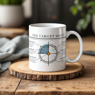 Taza Herramienta de enfoque de hora objetivo Trabajo