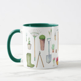 Taza Herramientas de jardinería 
