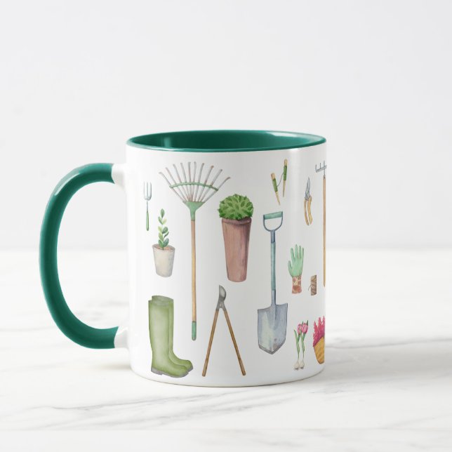 Taza Herramientas de jardinería  (Izquierda)