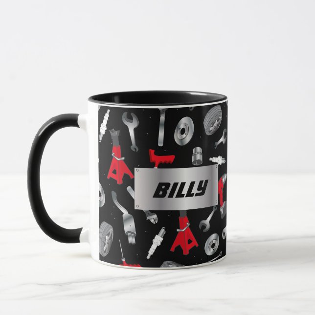 Taza Herramientas mecánicas automáticas personalizadas (Izquierda)